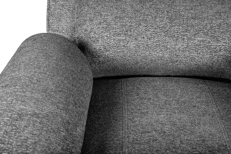 Fauteuil inclinable électrique en tissu chenille 37