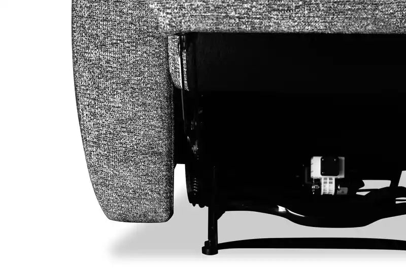 Fauteuil inclinable électrique en tissu chenille 37