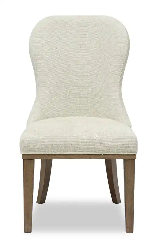 Chaise de salle à manger en tissu polyester