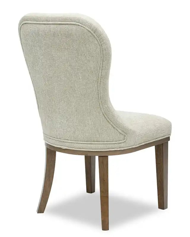 Chaise de salle à manger en tissu polyester