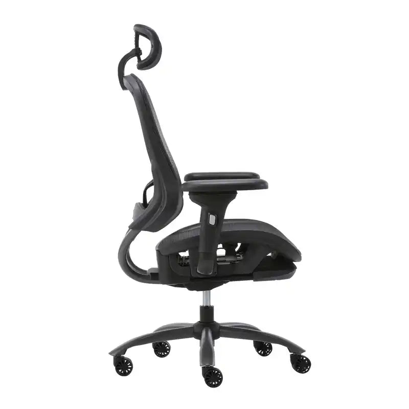 Chaise de bureau exécutive à dossier haut en maille