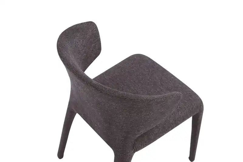 Chaises de salle à manger modernes en tweed tissé