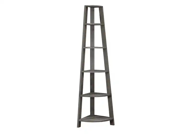 Dark Taupe Bookcase