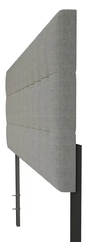 en Tissu Gris, capitonné