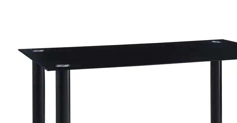 Table à manger avec plateau en verre, 55W