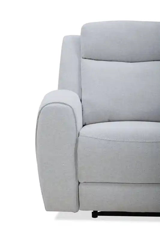Fauteuil inclinable électrique en tissu avec port USB 41,25 po – Bronco Gris pierre