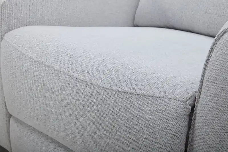 Fauteuil inclinable électrique en tissu avec port USB 41,25 po – Bronco Gris pierre