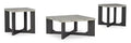 Sherman 35.5 Modern 3-Pack Coffee + 2 End Tables