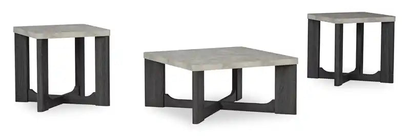 Sherman 35.5 Modern 3-Pack Coffee + 2 End Tables