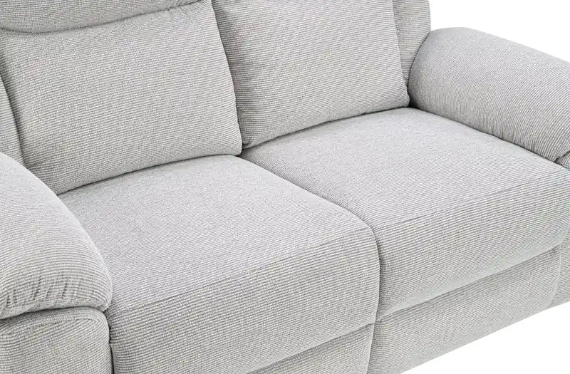 Canapé inclinable électrique en tissu chenille 80.9