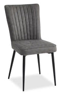 Tavo Dining Chair with Microfibre Polyester Fabric