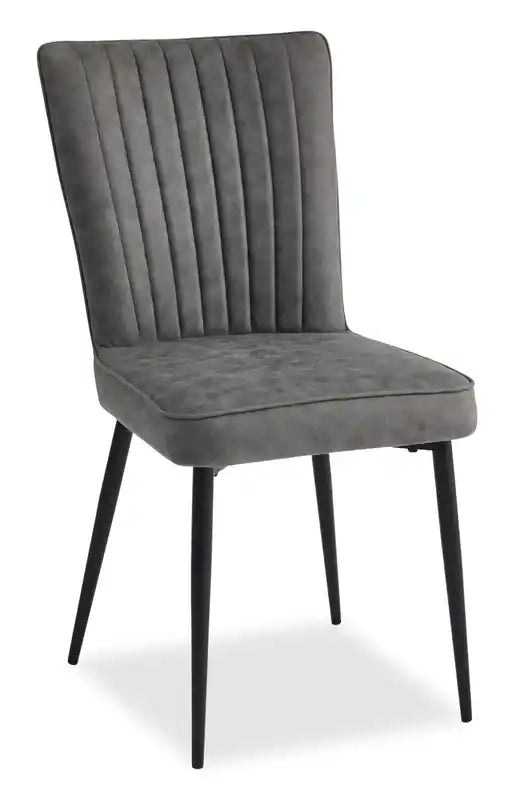 Tavo Dining Chair with Microfibre Polyester Fabric